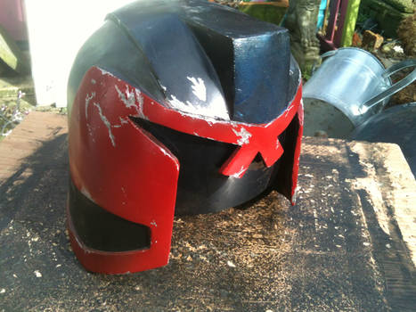 Dredd Helmet, painted