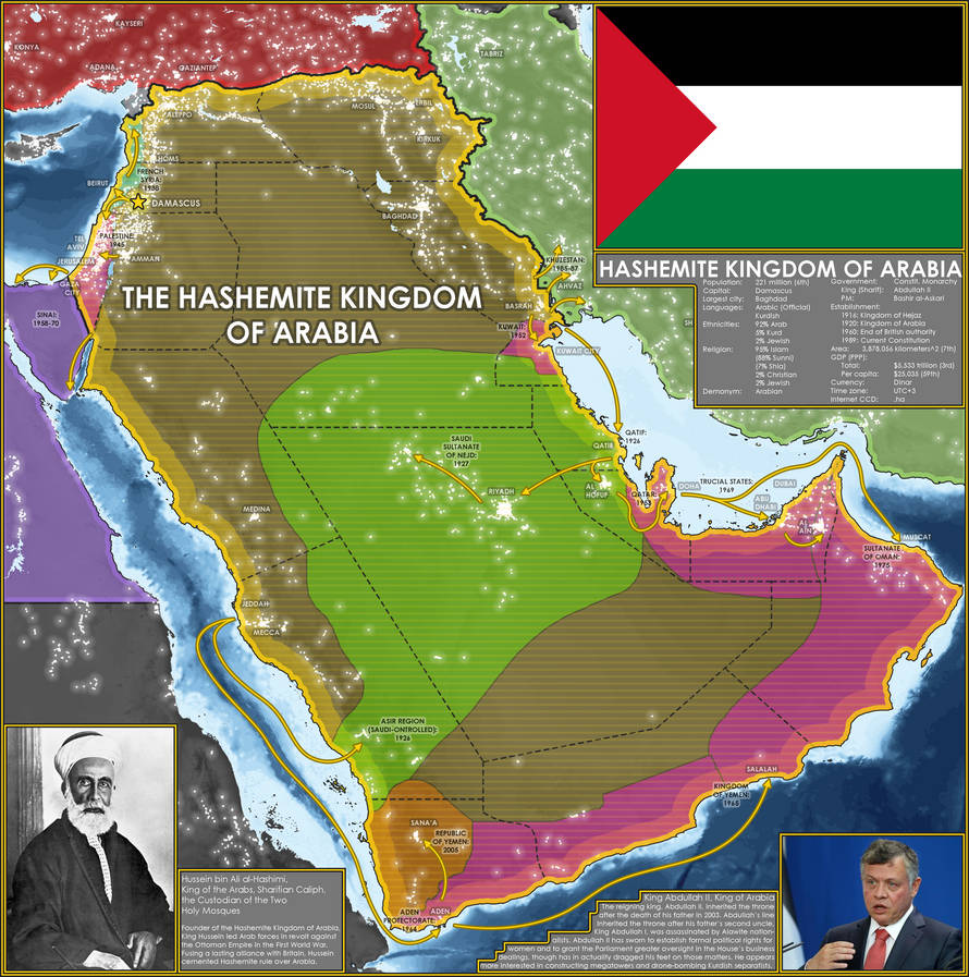 The Hashemite Kingdom of Arabia by wildviper121 on DeviantArt