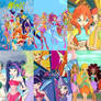 Winx club collage 