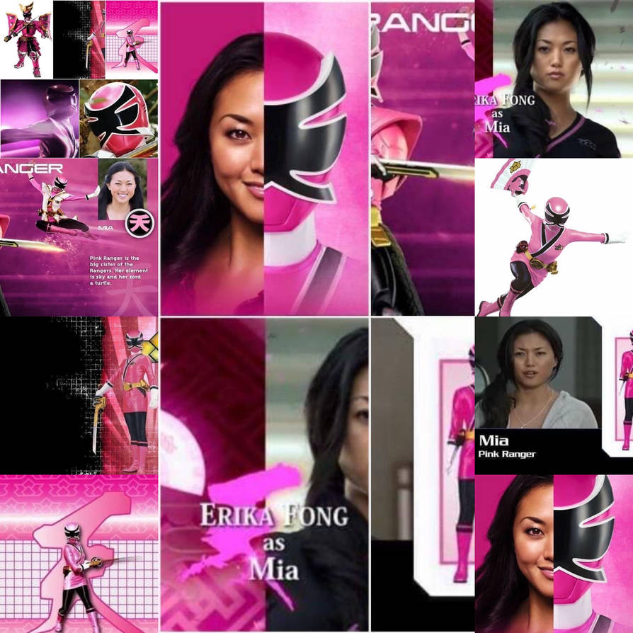 Power rangers samurai Mia collage by pinkzeo1 on DeviantArt