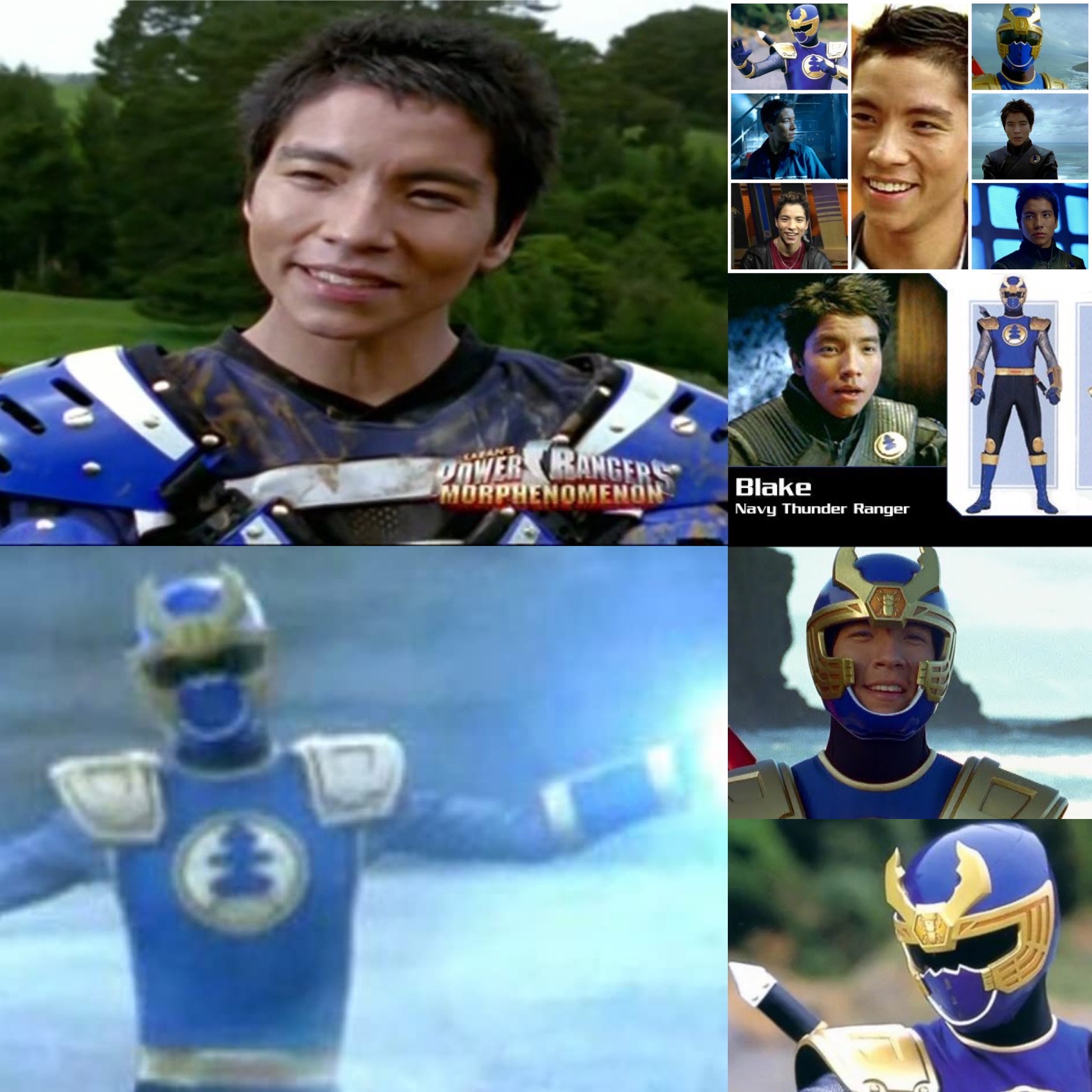 Blake From Power Rangers Power rangers ninja Storm Blake collage by pinkzeo1 on DeviantArt