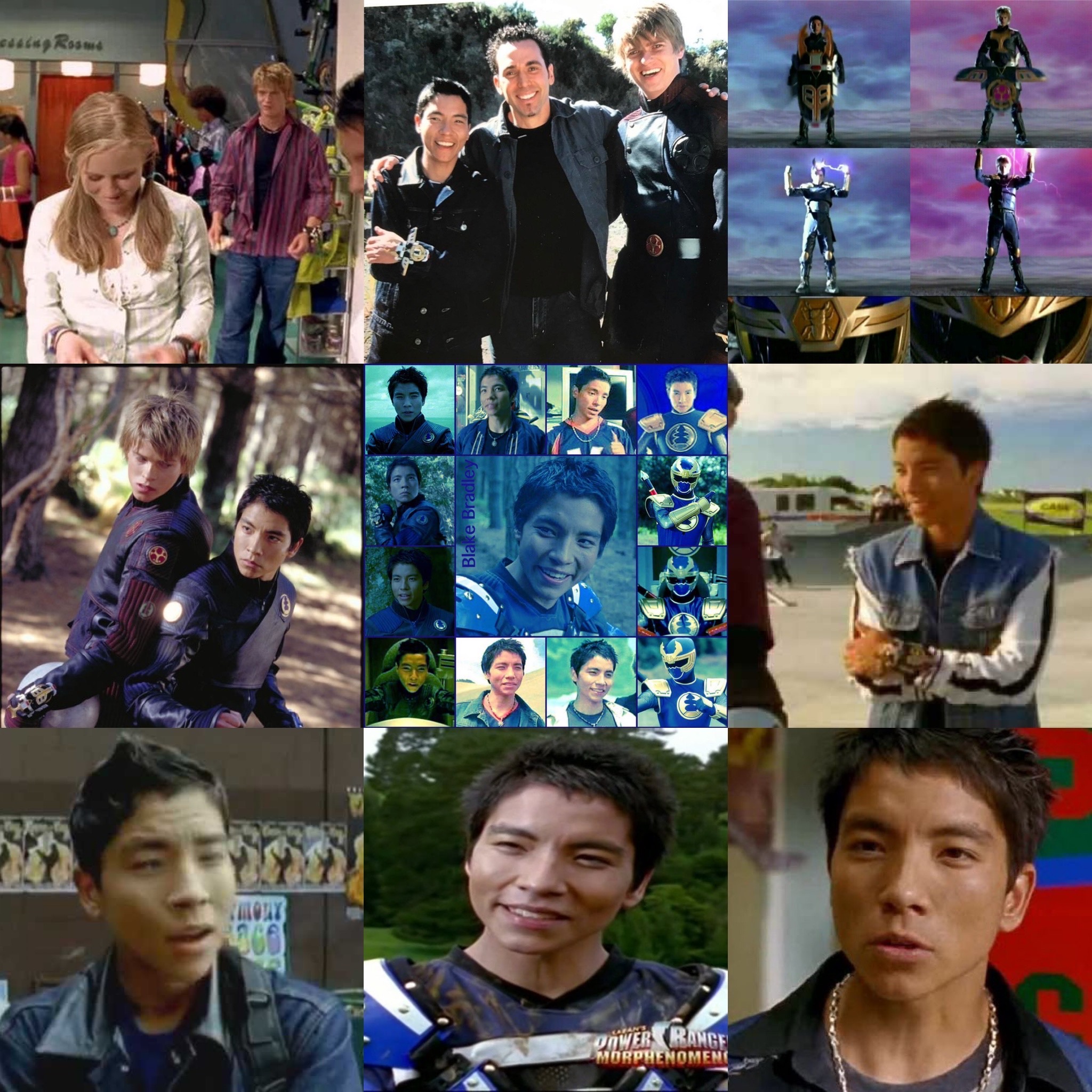 Blake From Power Rangers Power rangers ninja Storm Blake collage 2 by pinkzeo1 on DeviantArt
