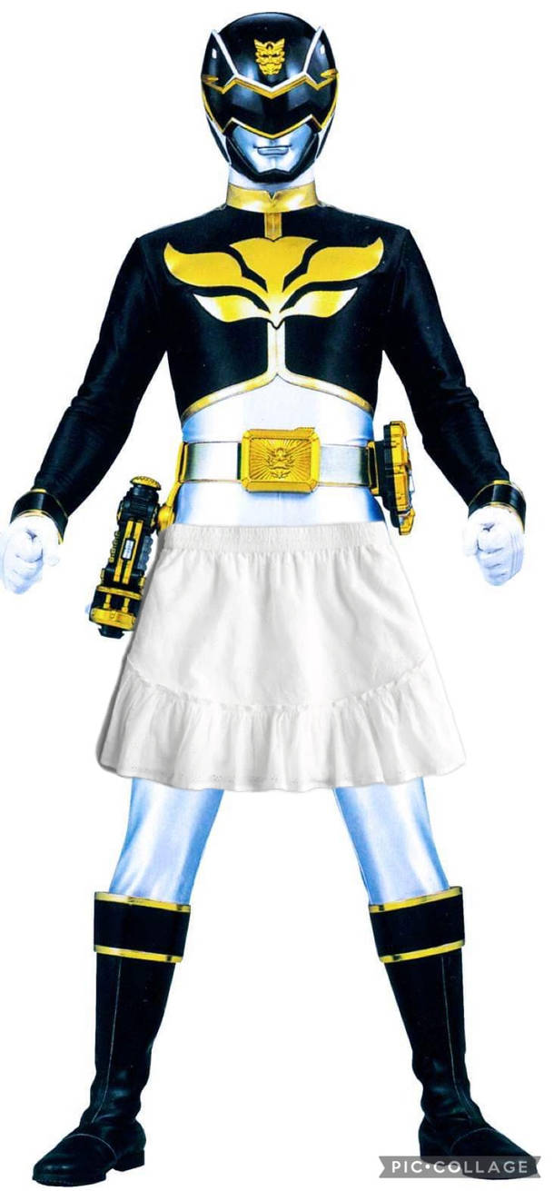 Mega Mode Black Ranger Megaforce black ranger female version by pinkzeo1 on DeviantArt