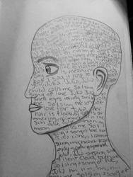 Profile w/ John Lennon lyrics