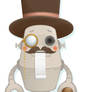 Steampunk Gentleman Robot