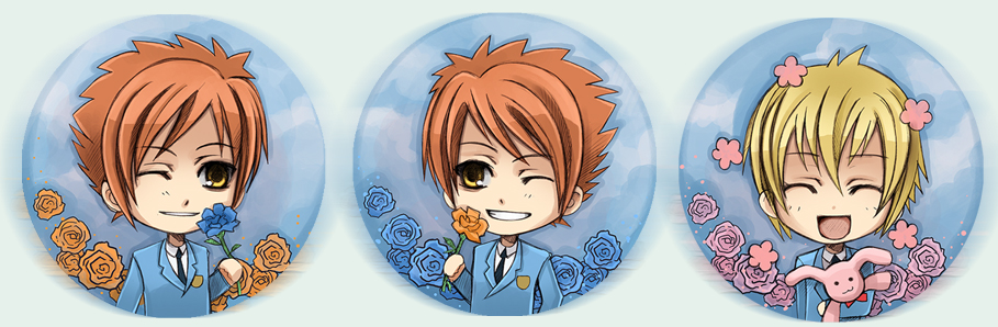 Ouran Button set 2