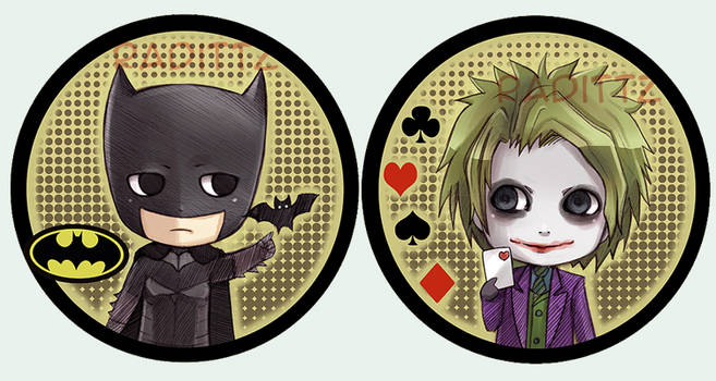 Batman Button set