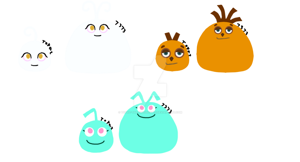 Locoroco Oc's by Topaz-The-CrossCat73 on DeviantArt