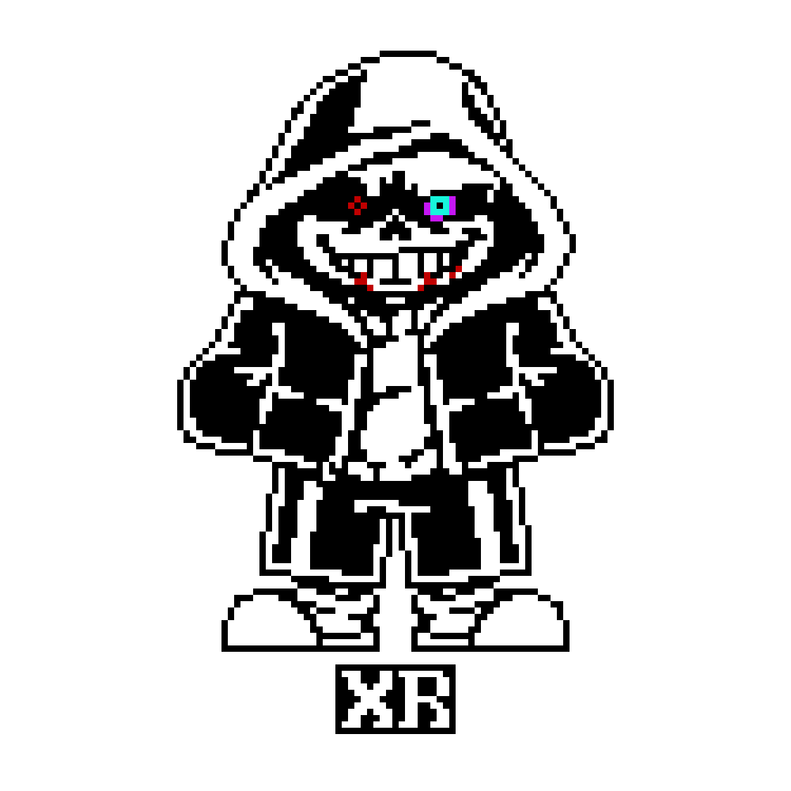 Sideways Sans Sprite by ImXR24 (OLD) by ImXR24 on DeviantArt