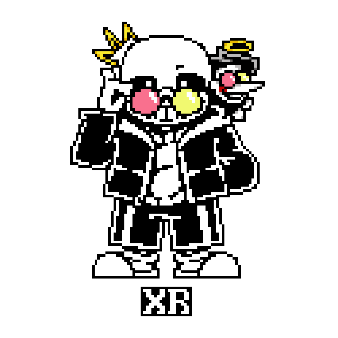 Pixilart - Horror Sans Sprite by XR by ImXR24