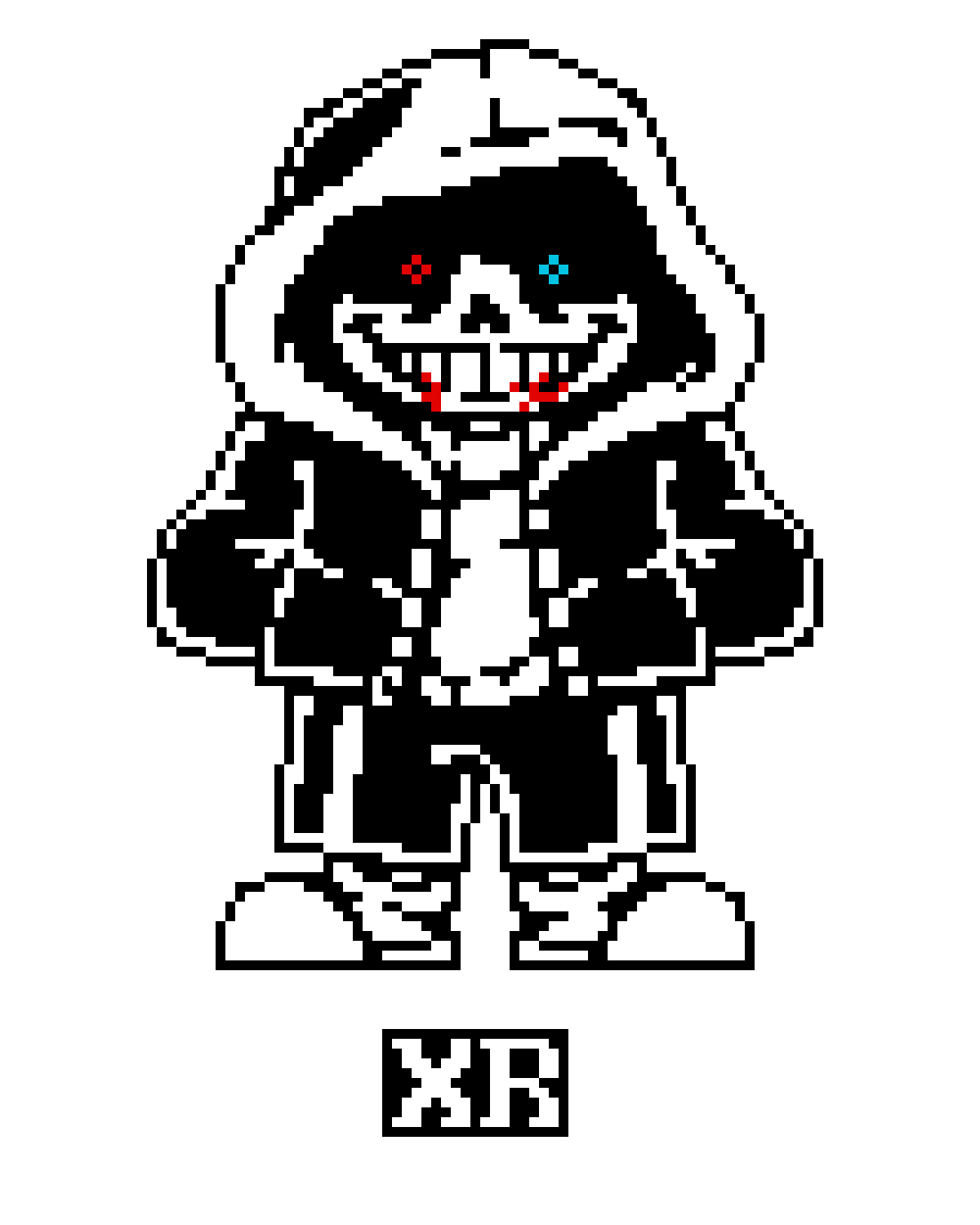 Hard Mode Sans Sprite by ImXR24 (OLD) by ImXR24 on DeviantArt