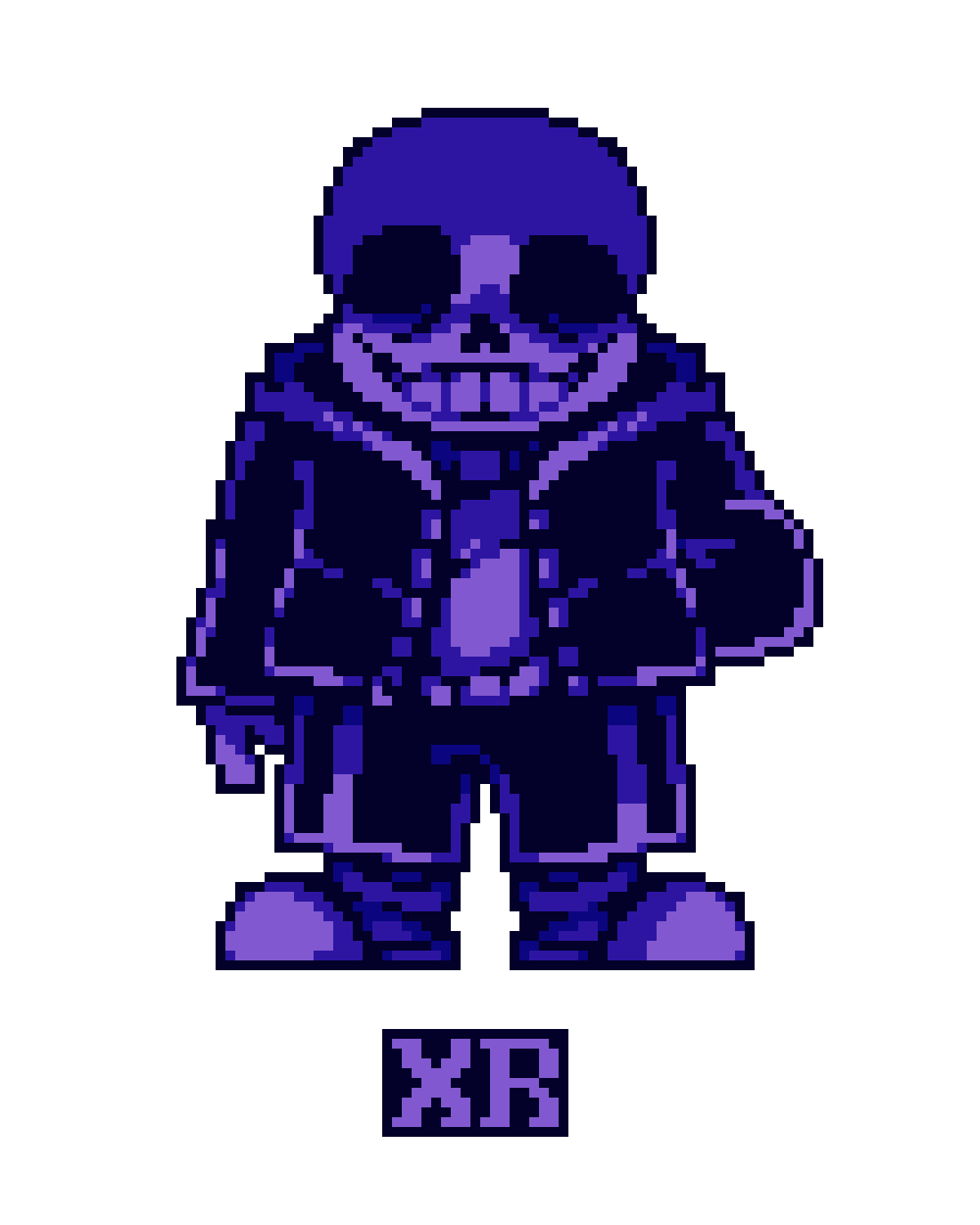 Hard Mode Sans Sprite by ImXR24 (OLD) by ImXR24 on DeviantArt