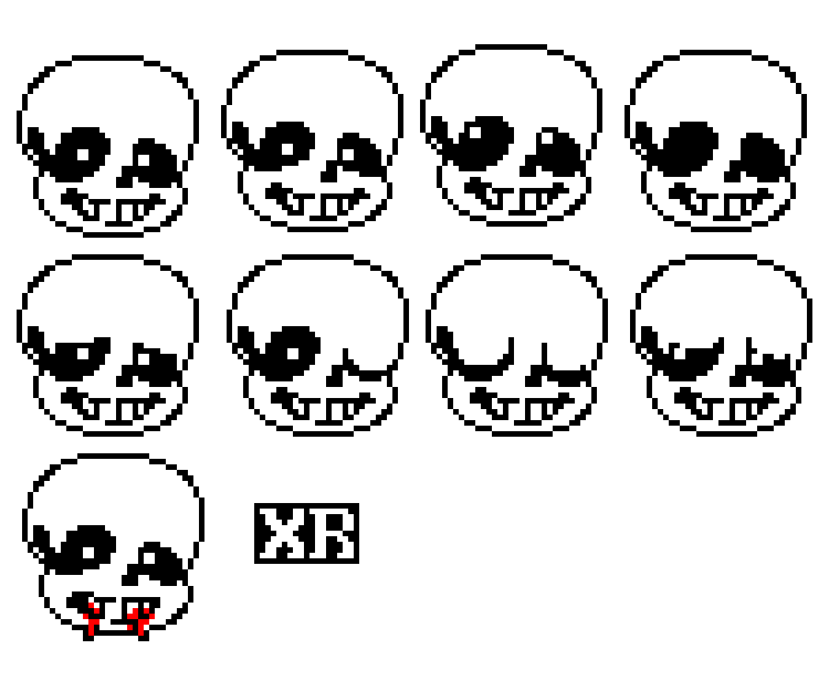 Hard Mode Sans Sprites by ImXR24 on DeviantArt