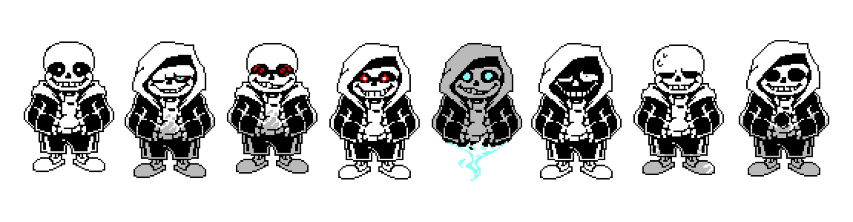 Dusttale Menu Dusttale Sanses (Redraw) by ImXR24 on DeviantArt