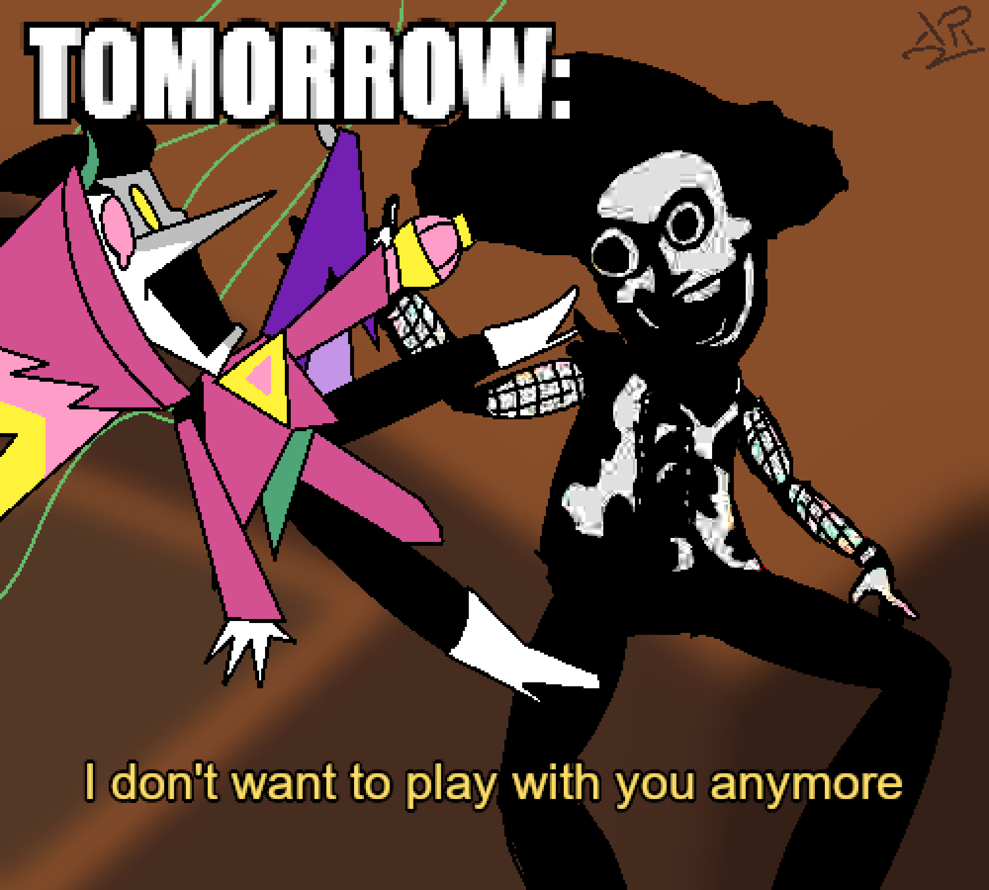 Deltarune Tomorrow By ImXR24 On DeviantArt deltarune-tomorrow-by-imxr24-on-deviantart