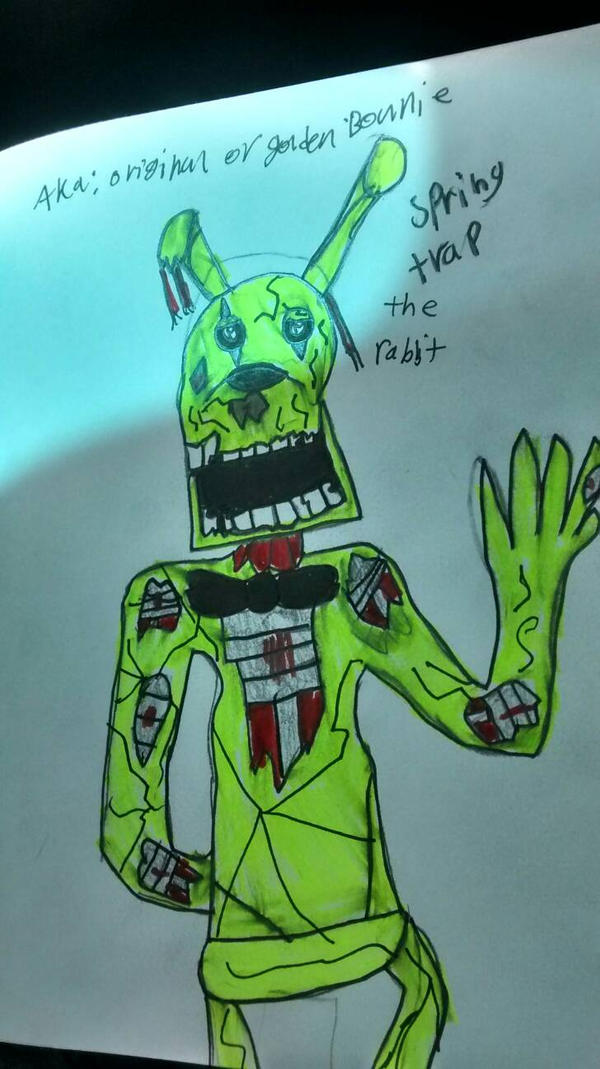 F Naf Rotten Spring Trap Fnaf Spring trap by DragonArtzStudio on DeviantArt