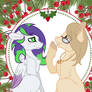 Mistletoe kiss