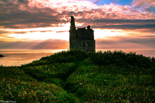 Castle atop a cliff