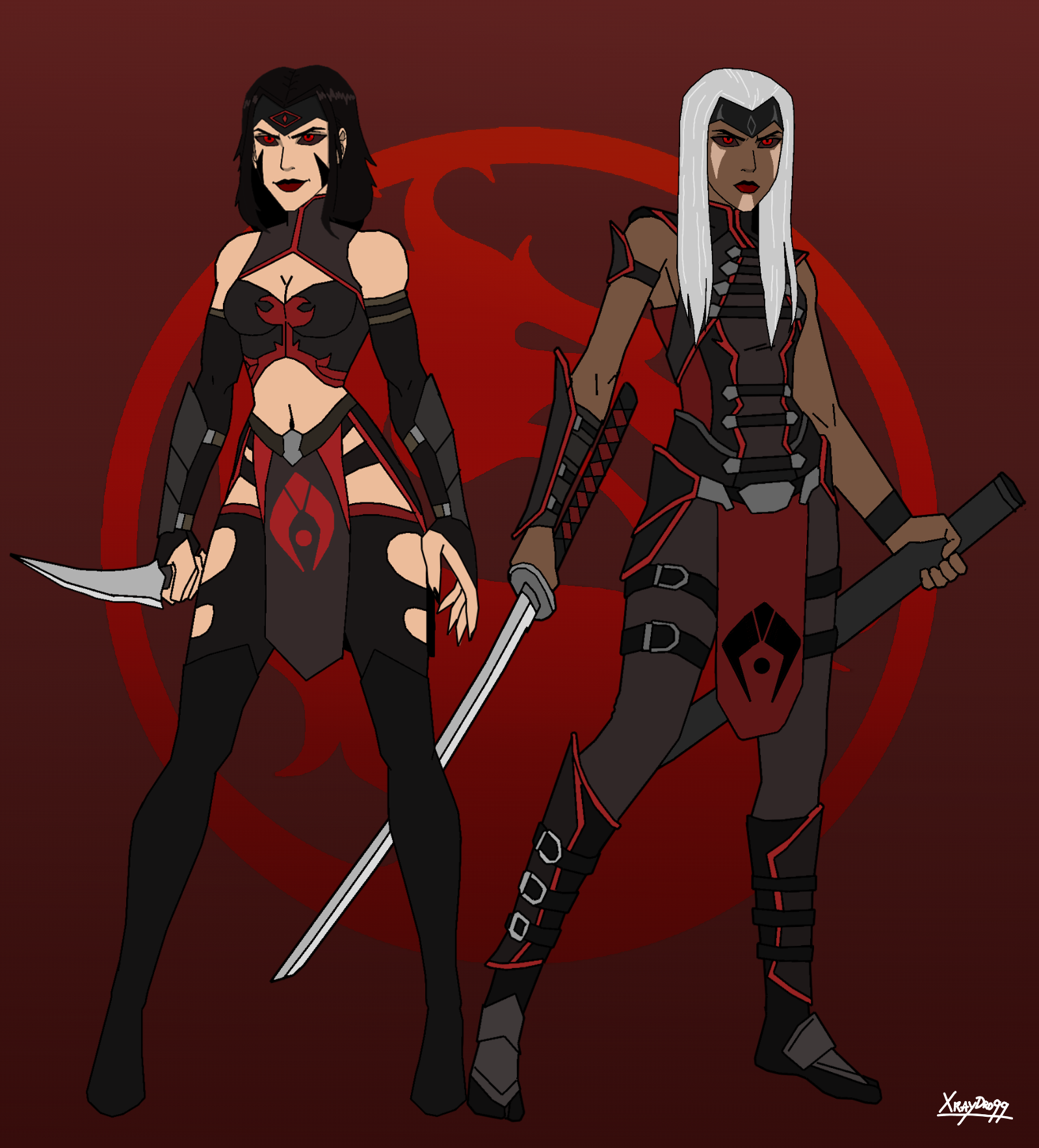 Mortal Kombat Kia And Jataaka By Xraydro99 On DeviantArt mortal-kombat-kia-and-jataaka-by-xraydro99-on-deviantart