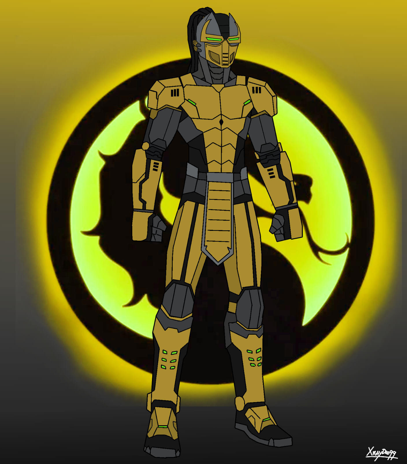 Mortal Kombat: Cyrax by xraydro99 on DeviantArt