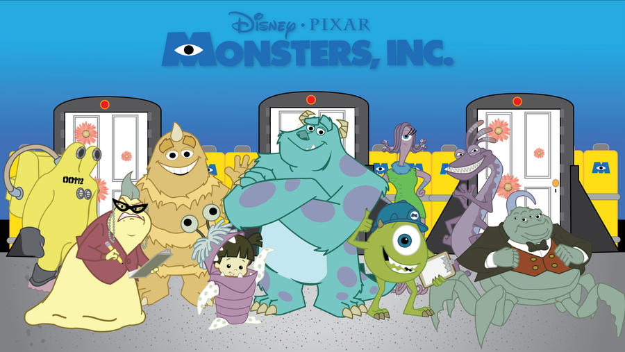 Monsters Inc. by momarkey on DeviantArt