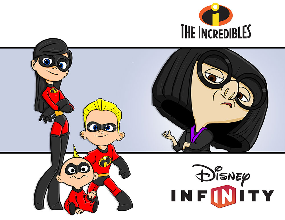 Disney Infinity The Incedibles by momarkey on DeviantArt