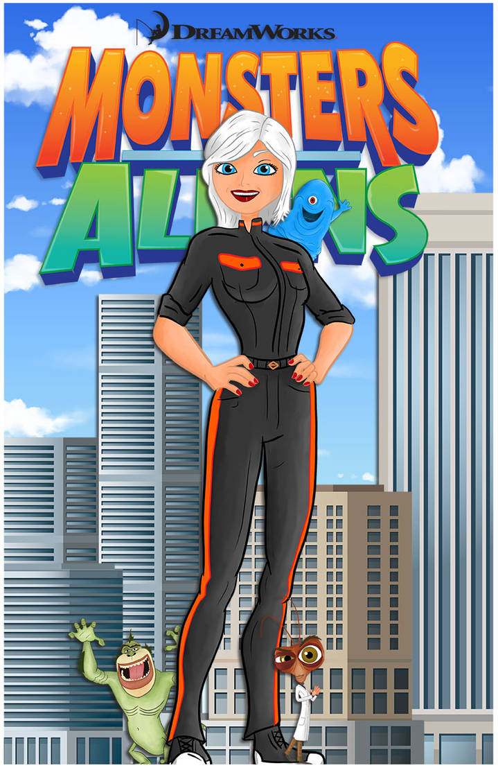 Monsters vs Aliens by momarkey on DeviantArt