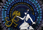 Mosaico azul by Bakarti
