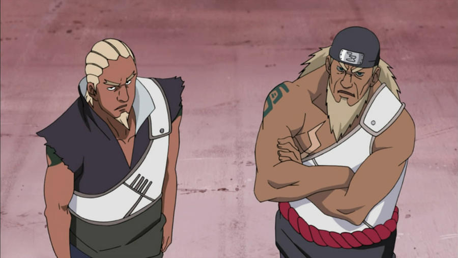 Fourth Raikage: known as A, appears in Naruto