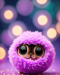 Cute and strange beasts - Minimini ballcat