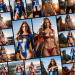Lot of Supergirl outfits in my galleries!