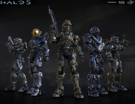 Halo 5: multiplayer group shot