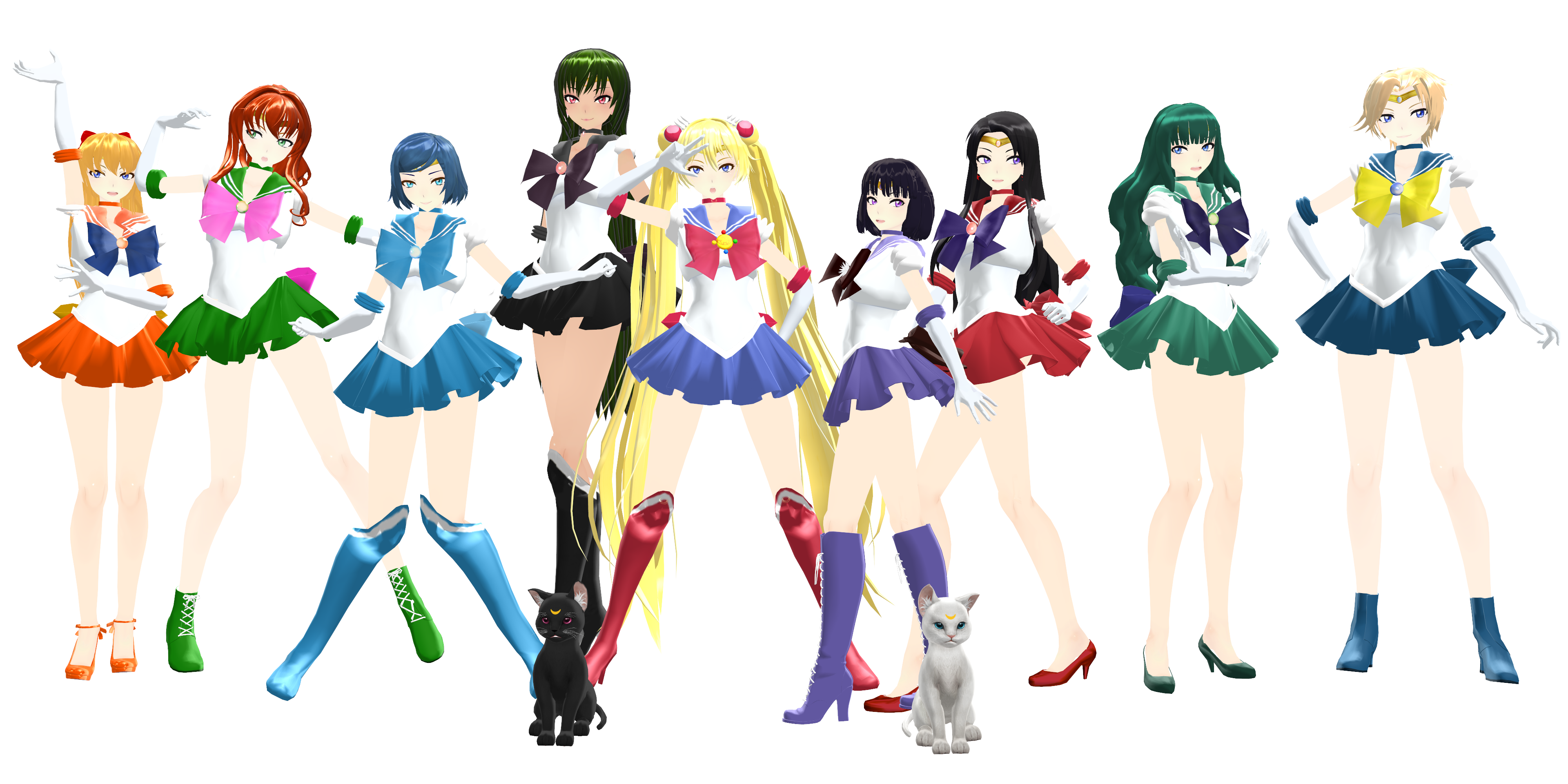 Sailor Scouts Avatar Maker - Free Play & No Download