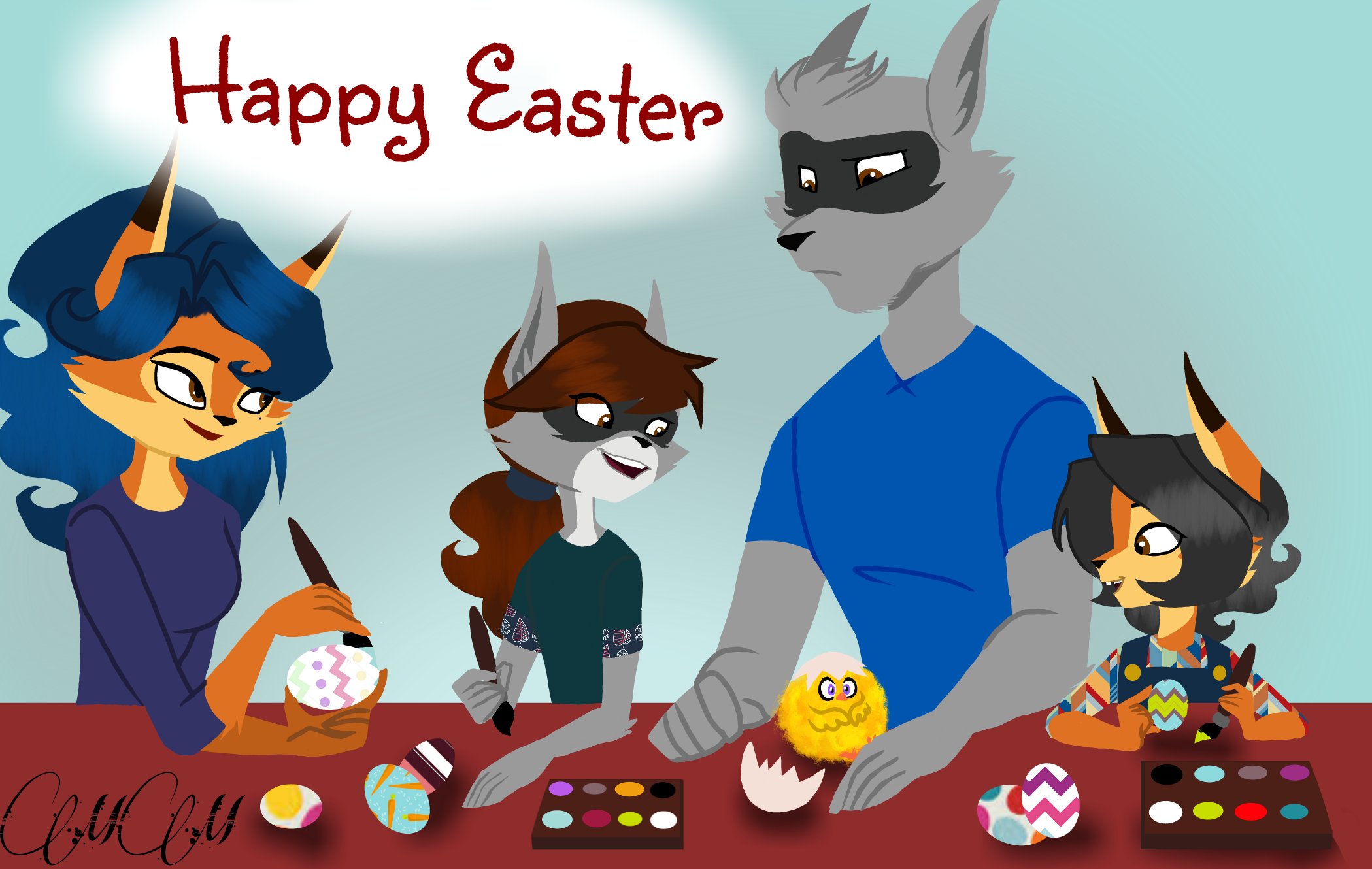Easter 16 By Boringraccoon On Deviantart
