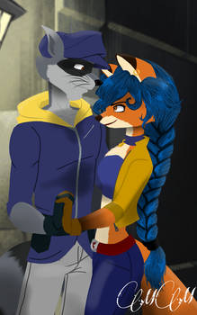 Sly x Carmelita in Sly Cooper movie