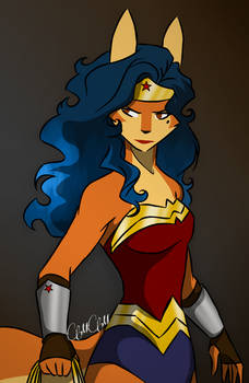 AT- Carmelita as Wonder Woman