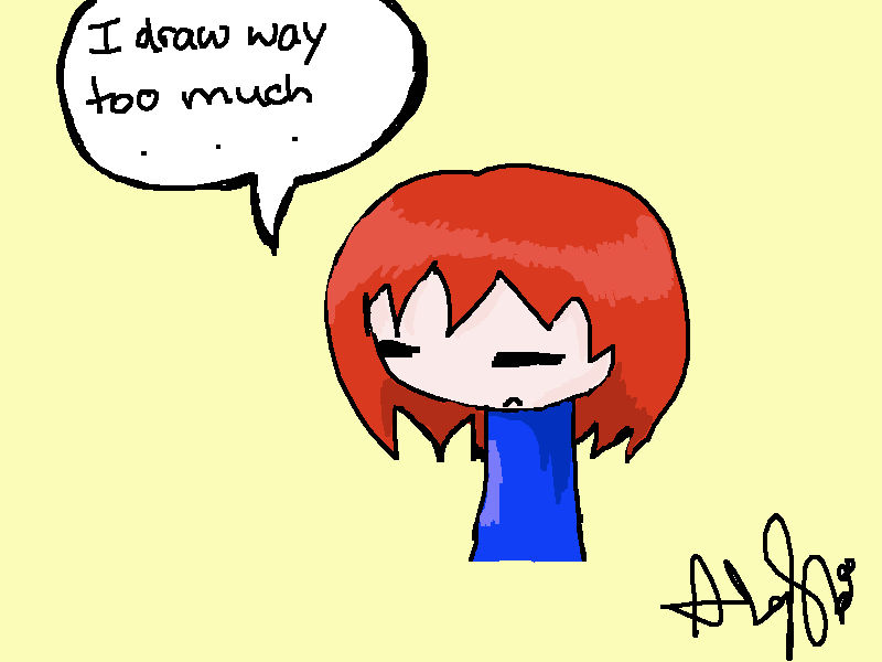 I Draw Way Too Much... by spiritedwisher13 on DeviantArt
