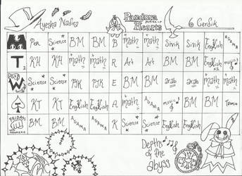 Pandora Hearts Timetable