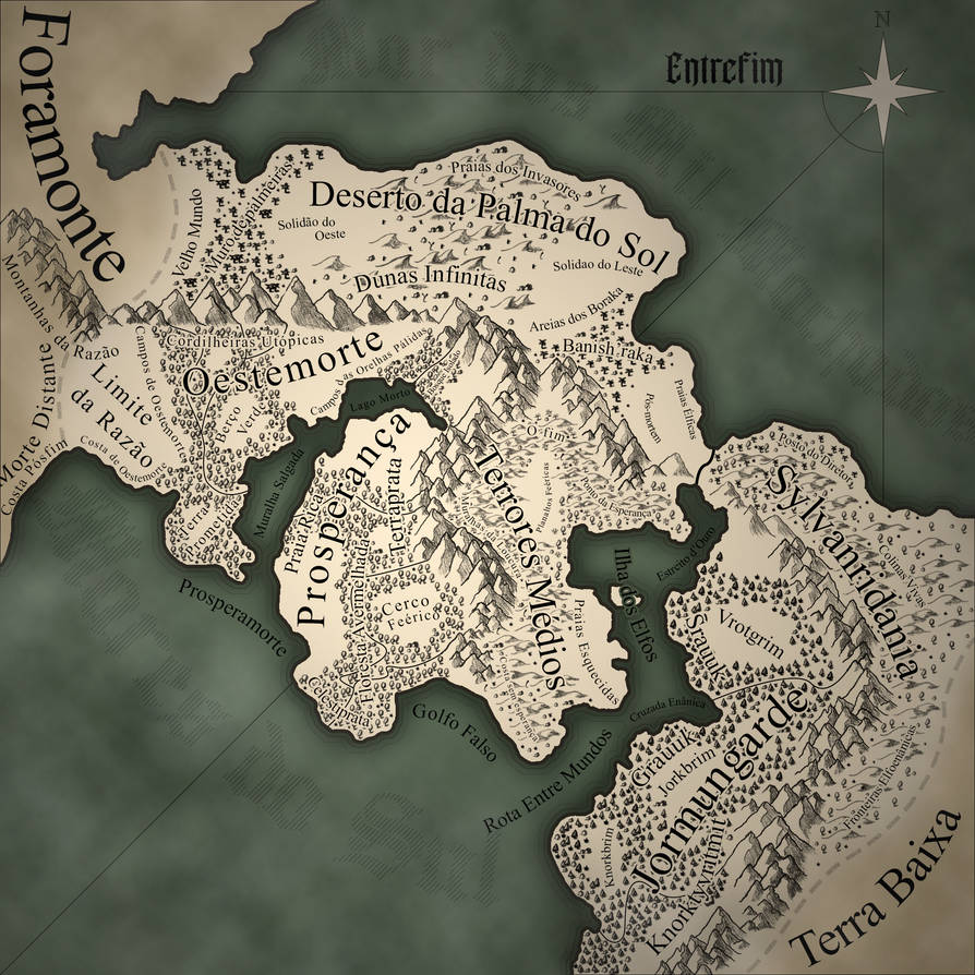 Tasktracker Fantasy Map Fantasy Map - TTRPG by LuizCombos on DeviantArt