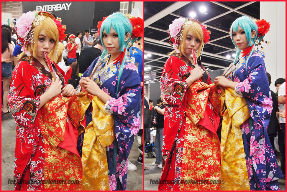 ACG HK 2014 - Vocaloid - Miku and Rin