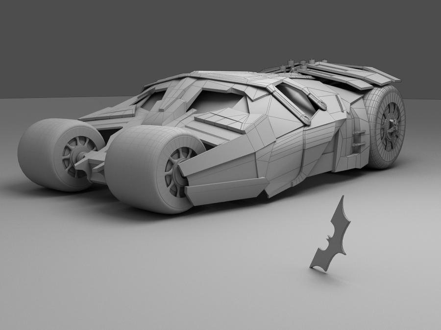 Tumbler Batmobile - wire