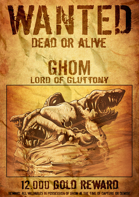 WANTED - Ghom