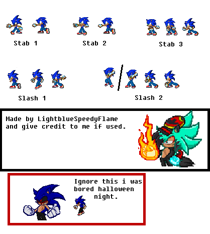 Custom Sonic Sprites! by Blurzapper on Newgrounds