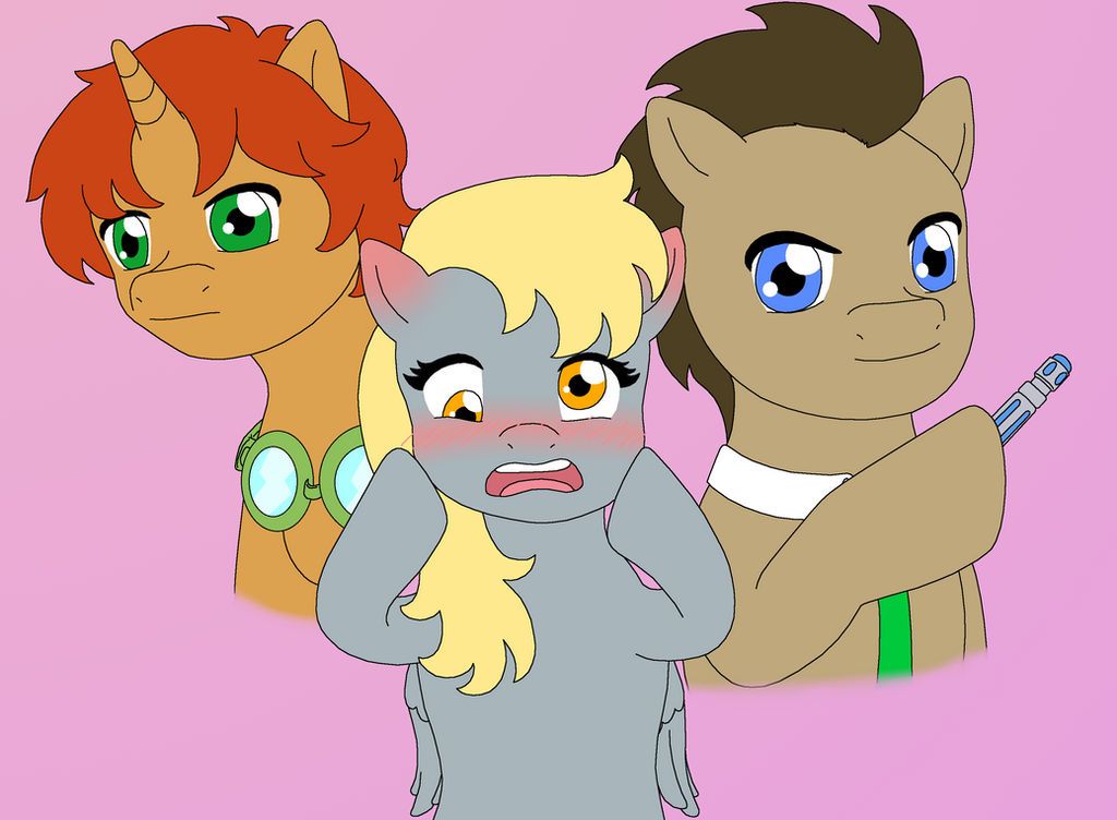 Derpy Love Derpy Love Triangle by WinxC1ub on DeviantArt