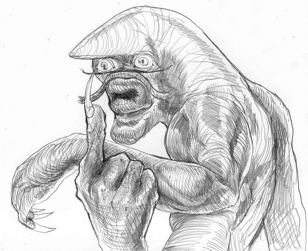 Ugly beast by PtarmiganMan on DeviantArt