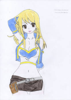 Lucy Heartphilia After Timeskip COLORING