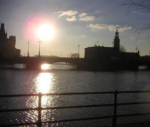 Stockholm in sunshine