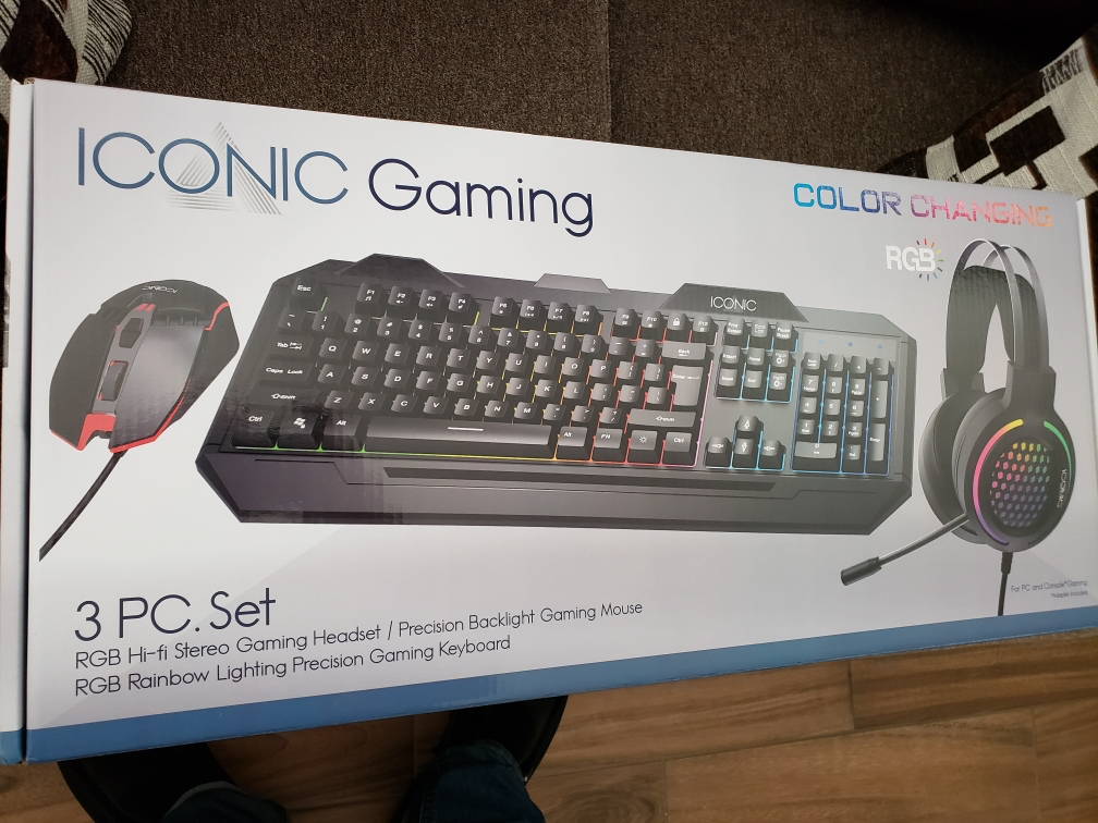 Sonic The Hedgehog Gaming Combo Set With Keyboard, Headset