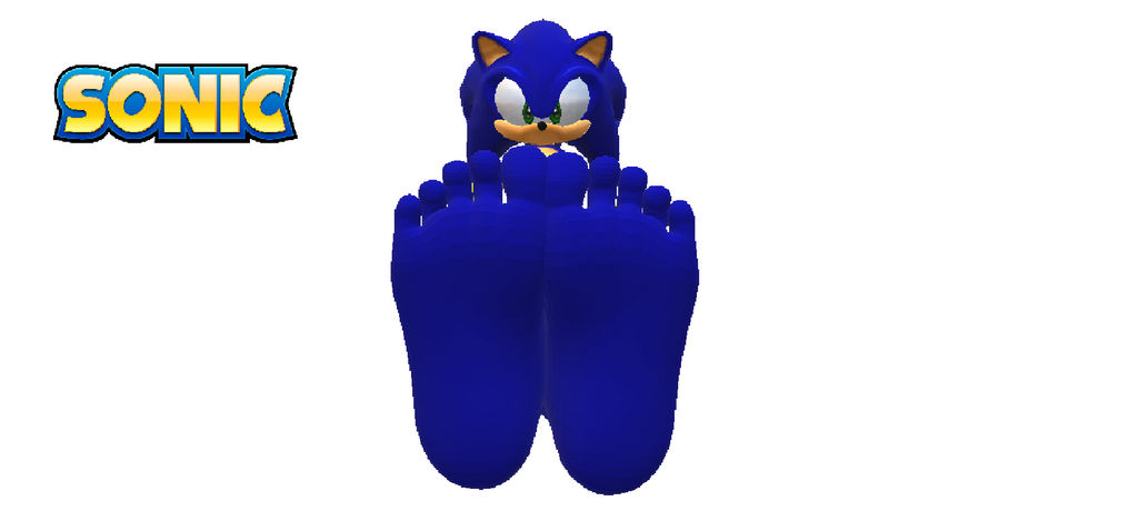 Sonic The Hedgehog 3D Feet by TheMysticalArtist on DeviantArt