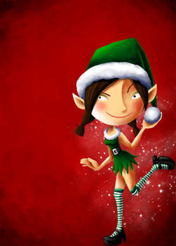 merry christmas elf